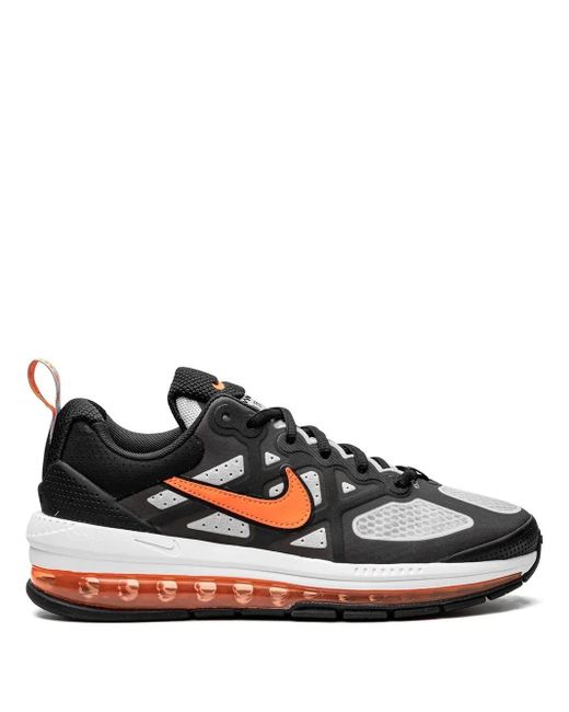 Nike Black Air Max Genome Fog//Total Ora" Sneakers