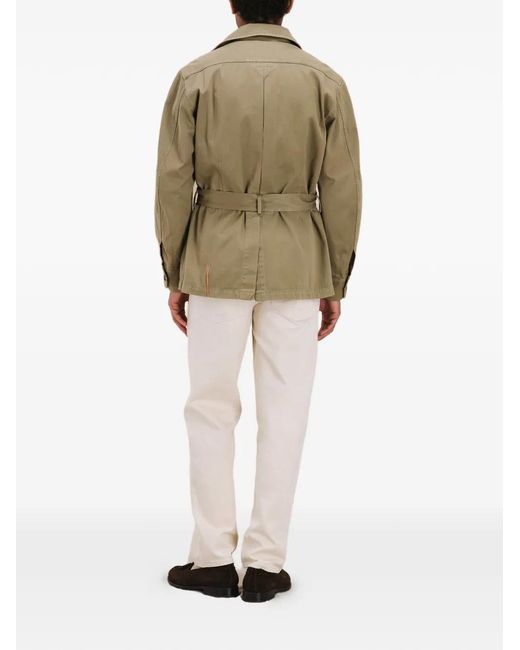 Fortela Natural Belted Jacket for men