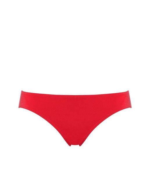 Slip bikini a vita bassa di Eres in Red