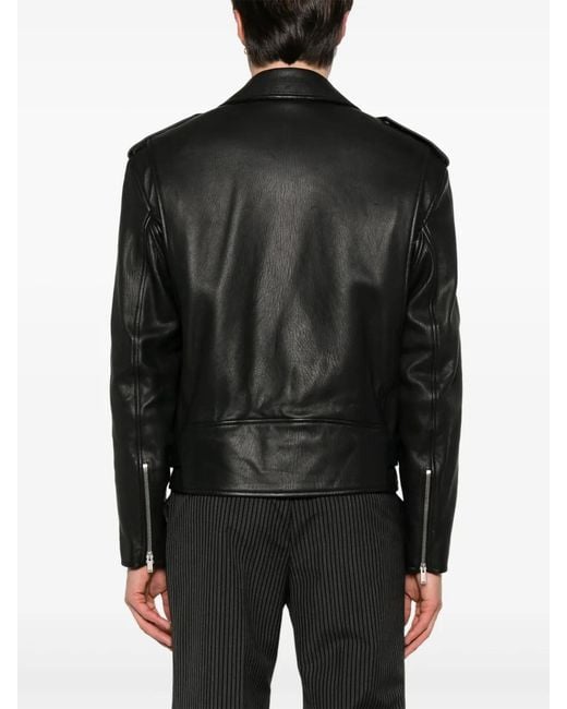 Saint Laurent Jack Met Rits in het Black voor heren
