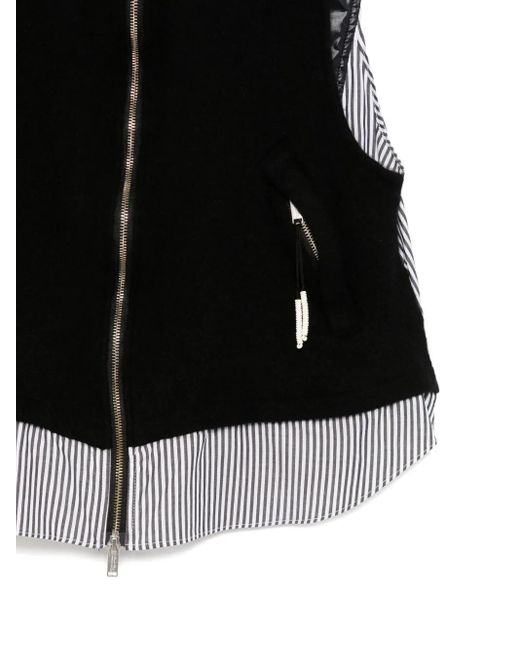 Undercover Black Patchwork Gilet