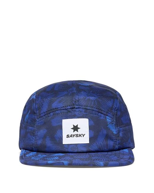 Saysky Logo-Print Baseball Cap in Blue | Lyst UK