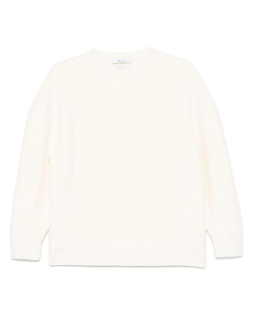 Jersey Elvira Max Mara de color White