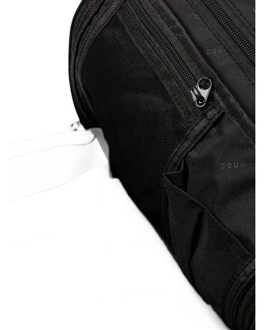 Doughnut Black Buckle-Fastening Backpack