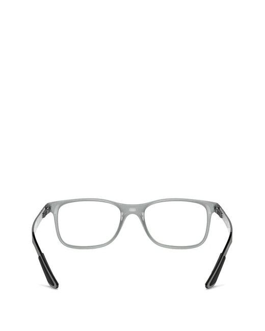 Ray-Ban Gray Square-Frame Glasses
