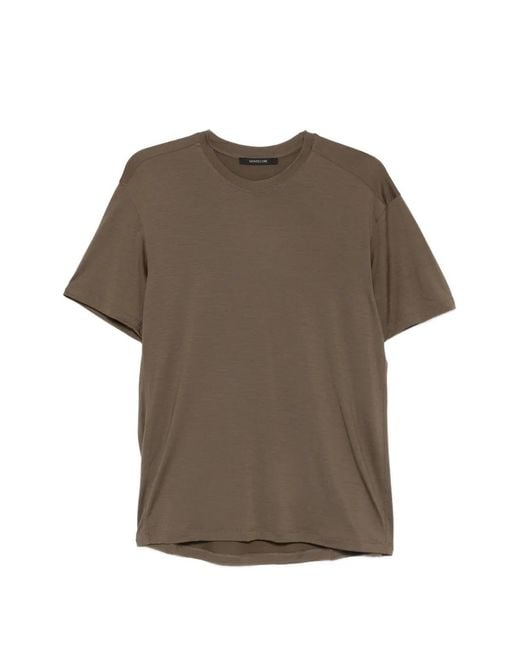 Montecore Gray Shoulder Panel T-Shirt for men