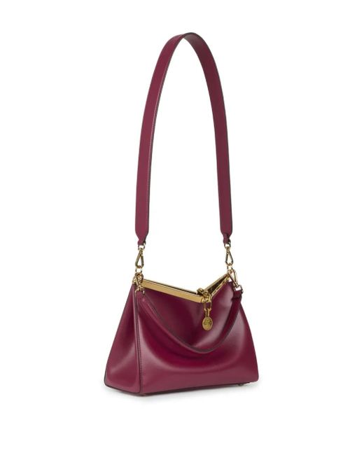 Etro Purple Medium Vela Shoulder Bag
