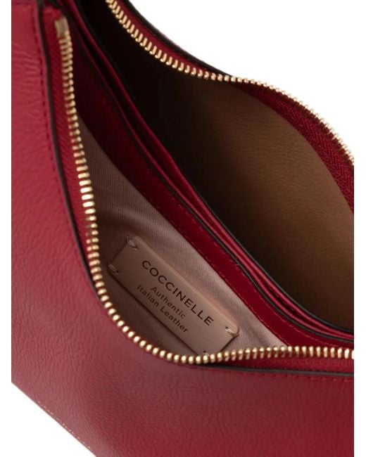 Coccinelle Boheme ショルダーバッグ S Red