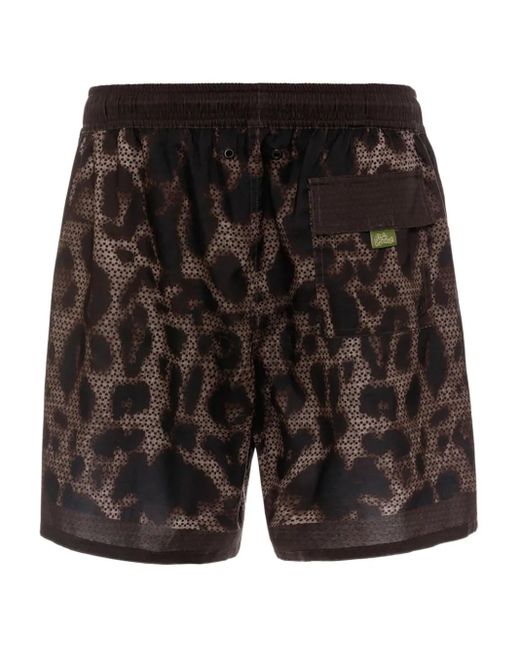 Agua Bendita Black Joe Quilt Swim Shorts for men