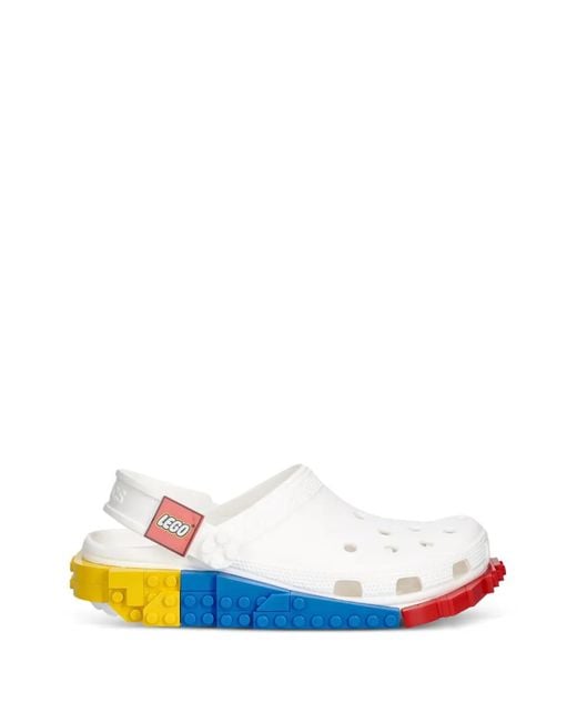 CROCSTM White X Lego Creativity Slingback-Mules