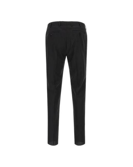 Pal Zileri Black Button Wool Suit for men