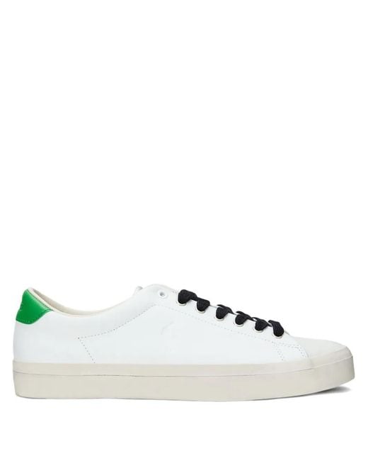 Polo Ralph Lauren White Longwood Sneakers for men