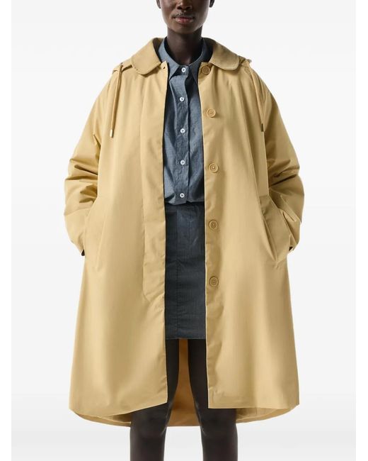 Hunter Natural X Karen Walker Rain Mac Detachable-Hood Parka