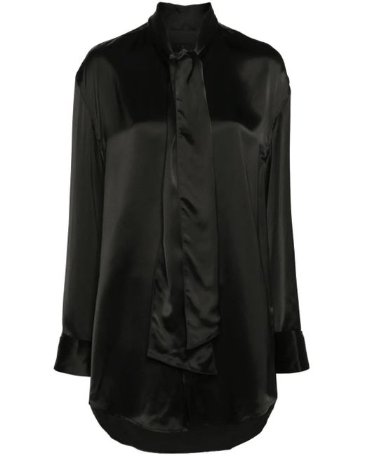 ALAINPAUL ボウタイ シャツ Black
