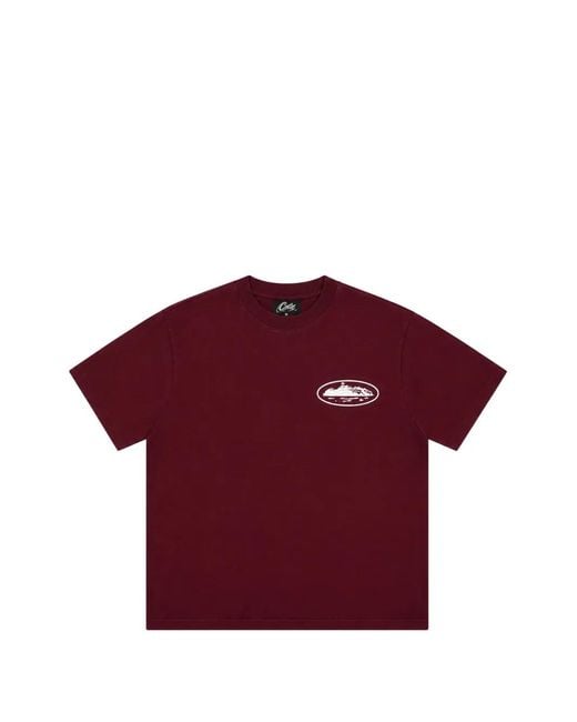 corteiz Purple T-Shirt Og Island À Manches Courtes for men