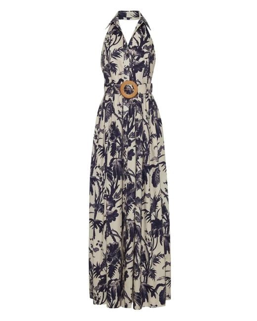 Vestido largo Quentin Cara Cara de color White