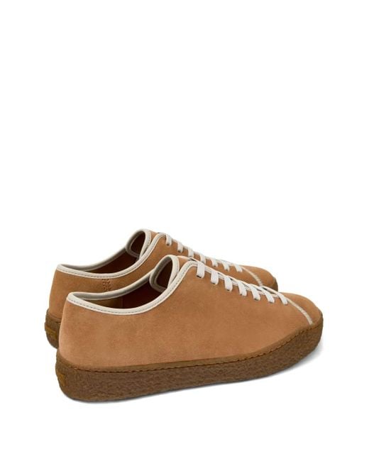 Camper Brown Peu Suede Sneakers for men