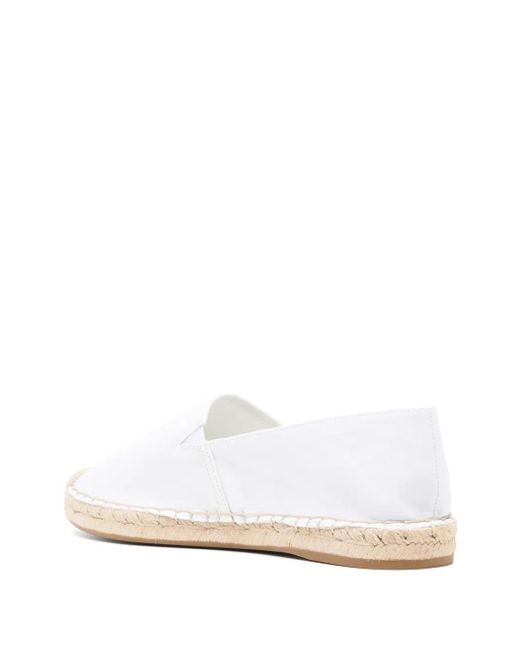 Karl Lagerfeld White Kamani Espadrilles