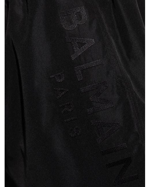 Balmain Black Swimsuit for men