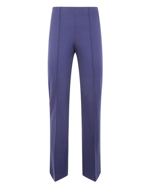 Seventy Blue Centre-Seam Cotton Trousers