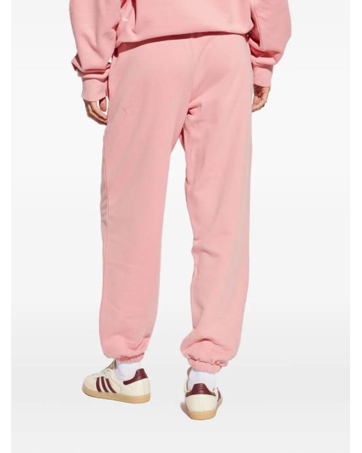 PANGAIA Broek Van Biologisch Katoen Met Cuffs in het Pink