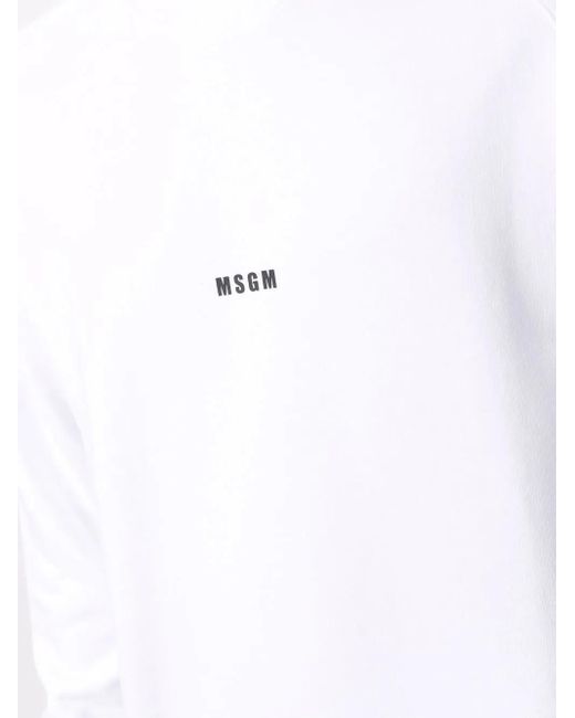 MSGM Sweaters White for men
