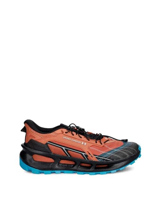 Baskets Basses Explor Trail Under Armour en coloris White