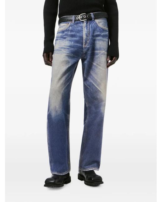 Our Legacy Blue Third Cut Jeans for men