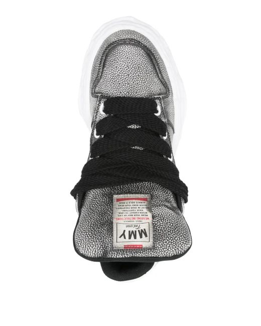 Maison Mihara Yasuhiro White Leather Sneakers for men