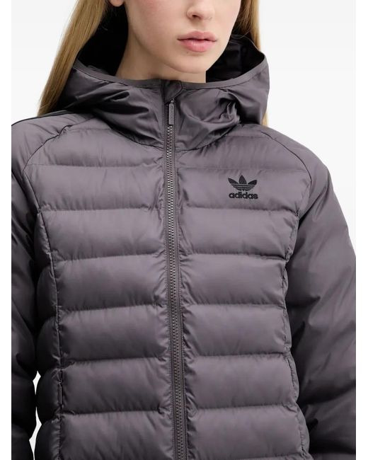 Adidas Gray Originals Hooded Jacket