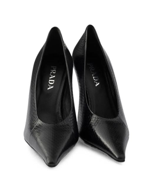 Prada Black Spitze Ayres Pumps