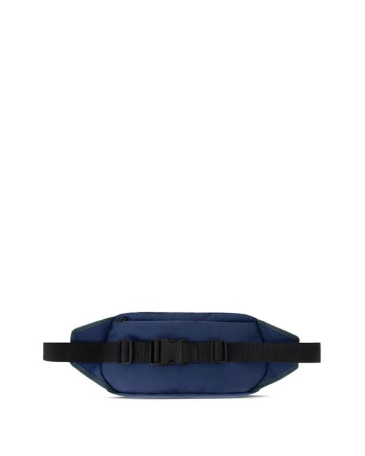 Piquadro Blue Logo-Appliqué Belt Bag