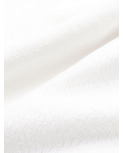 Sporty & Rich 1800 Jersey Shorts in het White