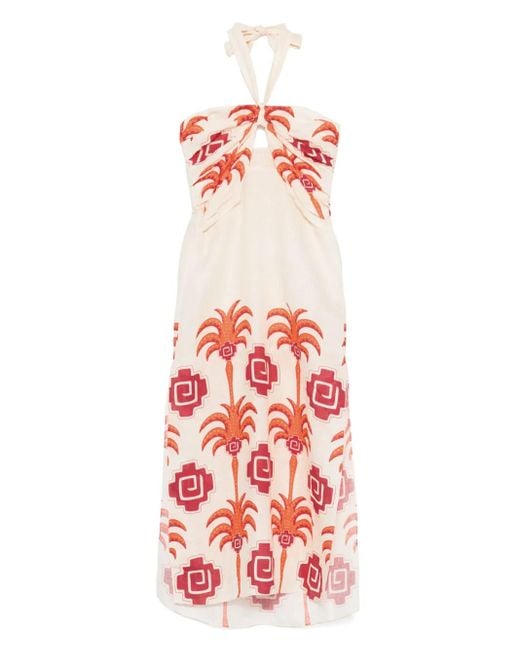 Johanna Ortiz White Water Adventure Maxi Dress