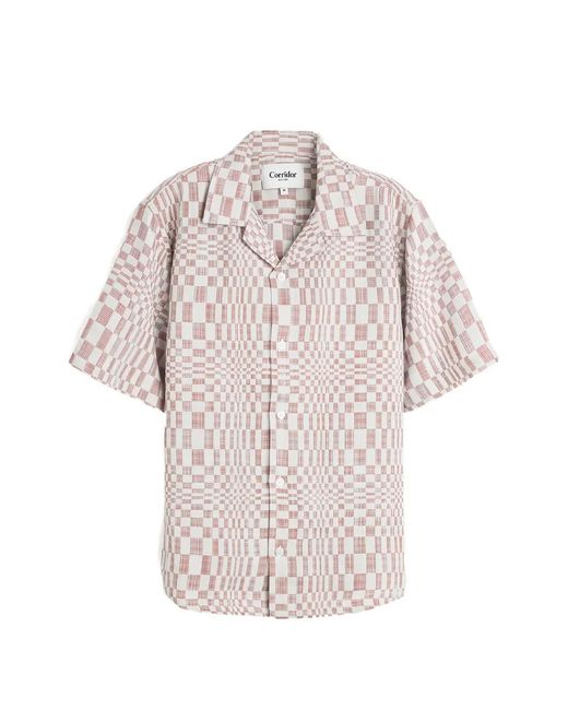 Corridor NYC White High Focus Casual Shirt for men