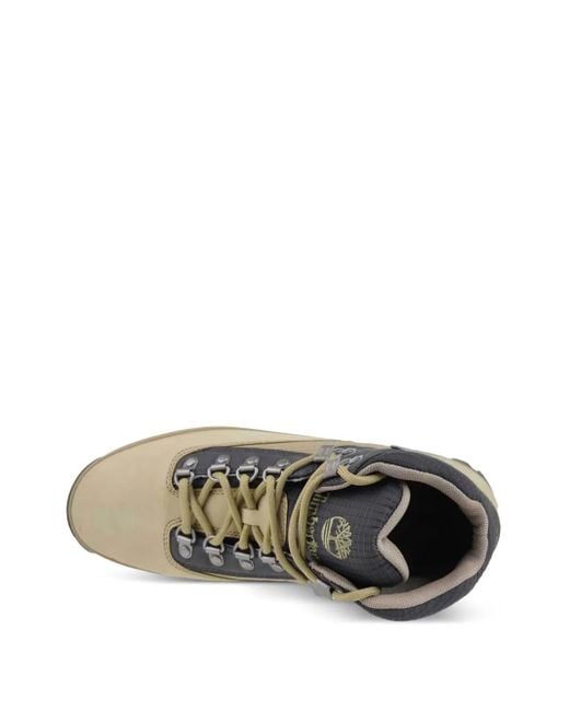 Timberland Brown Euro Hiker Mid Boots for men