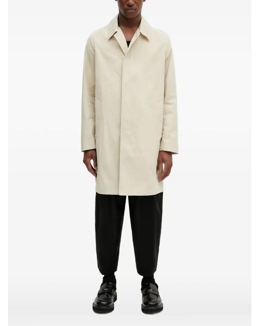 Paul Smith Natural Plain Single-Breasted Coat for men