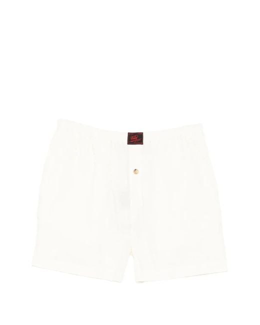 Willy Chavarria White Willy Woven Boxer for men