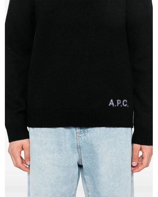 Jersey Edward A.P.C. de hombre de color Black