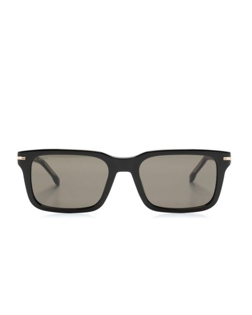 Boss Gray 1628/s Rectangle-frame Sunglasses for men