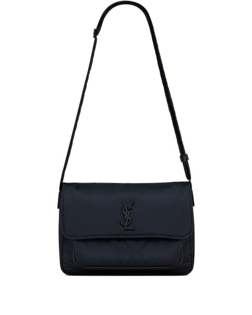 Saint Laurent Blue Niki Econyl Shoulder Bag