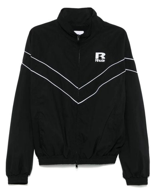 Chaqueta de chándal con costuras Rhude de hombre de color Black