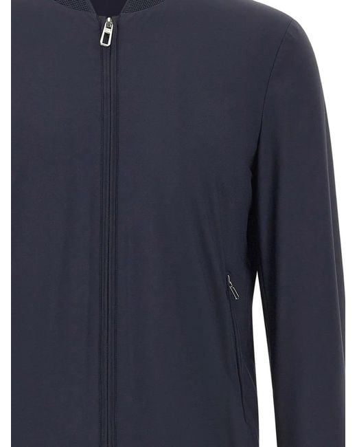 Chaqueta Bómber Con Cremallera Diktat de hombre de color Blue