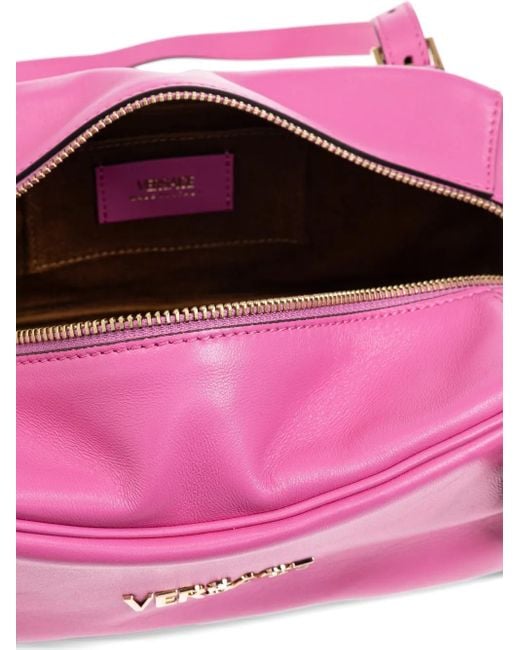 Versace Pink Tag Bowling Schultertasche