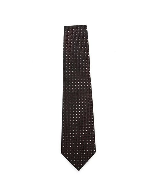 Tom Ford White Geometric-Pattern Silk Tie for men