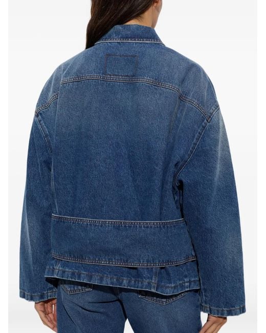 Marni Blue Insulated Denim Jacket