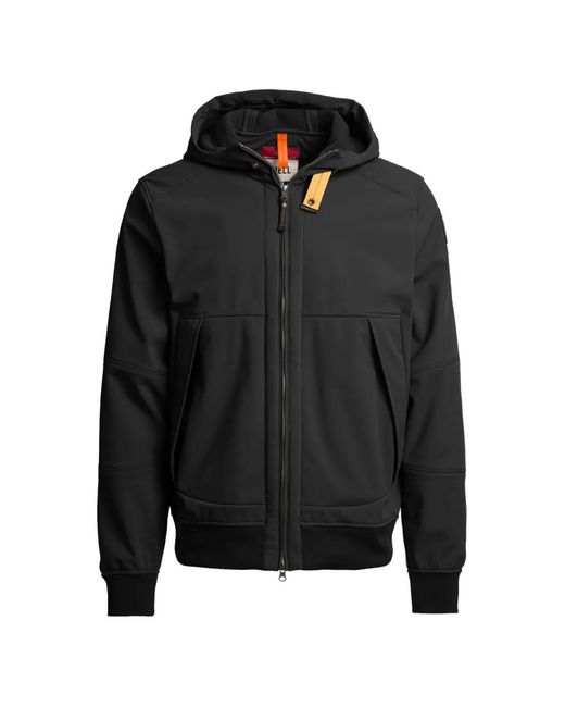 Parajumpers Black Veste Abner À Capuche for men