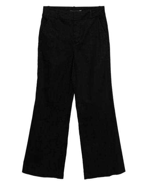 Alice + Olivia Broek Met Wijde Pijpen in het Black