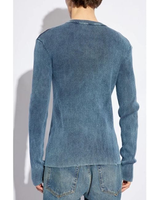 DIESEL Blue K-Daryn-A Sweater for men