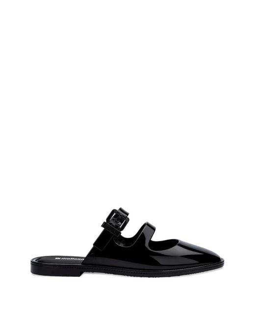 Melissa Black Mules Anastasia À Boucle